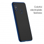 Baseus Shining átlátszó tok kerettel Xiaomi Mi 8 - kék