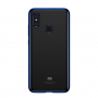 Baseus Shining átlátszó tok kerettel Xiaomi Mi 8 - kék