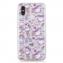 Műanyag tok - egyszarvúak - Xiaomi Mi 8 - transzparens