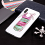 Műanyag tok - macarons - Xiaomi Mi 8 - transzparens