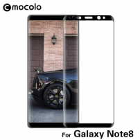 Mocolo edzett 3D üveg Samsung Galaxy Note 8 - fekete