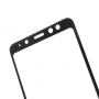 Edzett 3D üveg Samsung Galaxy A8 (2018) - fekete