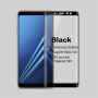 Mofi edzett 3D üveg Samsung A8 Plus (2018) - fekete