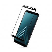 Mocolo edzett 3D üveg Samsung Galaxy A6 (2018) - fekete