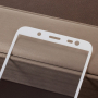 Edzett 5D üveg Samsung Galaxy J6 (2018) - fehér