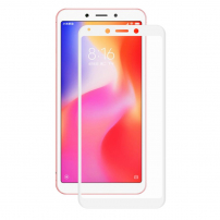Enkay edzett 3D üveg Xiaomi Redmi 6 - fehér