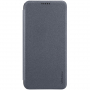 Nillkin Sparkle flip cover tok Honor 9 (2018) - fekete