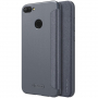 Nillkin Sparkle flip cover tok Honor 9 (2018) - fekete