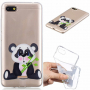 Védő tok - panda - Xiaomi Redmi 6 - transzparens