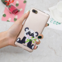 Védő tok - panda - Xiaomi Redmi 6 - transzparens