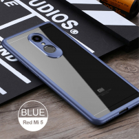 Ipaky védő tok TPU és plexi kombináció Xiaomi Redmi 5 - kék
