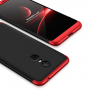 GKK hátsó tok extra szél védővel Xiaomi Redmi Note 5 - piros-fekete
