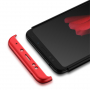 GKK hátsó tok extra szél védővel Xiaomi Redmi Note 5 - piros-fekete
