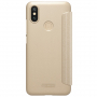Nillkin védő tok ablakkal Xiaomi Mi A2 - arany