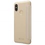 Nillkin védő tok ablakkal Xiaomi Mi A2 - arany
