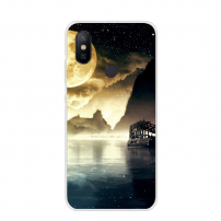 Műanyag védő tok - hold öböl felett - Xiaomi Mi A2