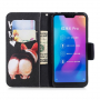 Flip cover tok - Kiss my ass - Xiaomi Mi A2 Lite - fekete