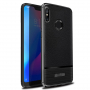 Tok csiszolt és bőr textúrával Xiaomi Mi A2 Lite - fekete