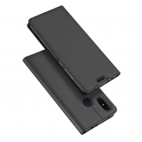 Dux Ducis védő bőr tok Xiaomi Redmi Note 6 - szürke