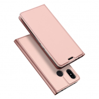Dux Ducis védő bőr tok Xiaomi Redmi Note 6 - rózsaszín-arany