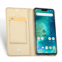 Dux Ducis védő bőr tok Xiaomi Redmi Note 6 - arany
