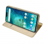 Dux Ducis védő bőr tok Xiaomi Redmi Note 6 - arany