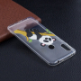 Puha védő tok - panda egy fán - Xiaomi Redmi Note 6 - transzparens