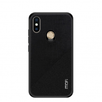 Mofi műanyag és textil védő tok Xiaomi Mi A2 Lite - fekete