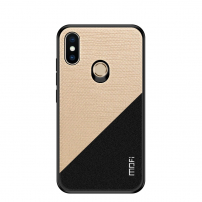Mofi műanyag és textil védő tok Xiaomi Mi A2 Lite - arany