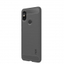 Mofi védő tok csiszolt textúrával Xiaomi Redmi Note 6 - szürke