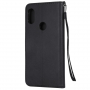 Flip cover műbőr védő tok Xiaomi Redmi Note 6 - fekete