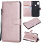 Flip cover műbőr védő tok Xiaomi Redmi Note 6 - rózsaszín