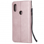Flip cover műbőr védő tok Xiaomi Redmi Note 6 - rózsaszín