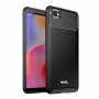 Védő tok karbon szál textúrával Xiaomi Redmi 6 - fekete