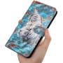 Flip cover tok - tigris - Xiaomi Redmi 6 - kék