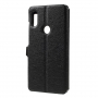 Flip cover tok két ablakkal Xiaomi Redmi Note 6 - fekete