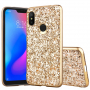 Csillámló tok Xiaomi Redmi Note 6 - arany