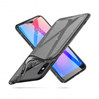X-Level védő puha műanyag tok Xiaomi Redmi Note 6 - fekete