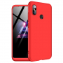 GKK hátsó tok extra szél védővel Xiaomi Redmi Note 6 - piros