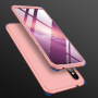 GKK hátsó tok extra szél védővel Xiaomi Redmi Note 6 - rózsaszín-arany