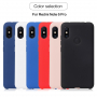 Puha gumírozott védő tok Xiaomi Redmi Note 6 - fekete
