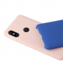 Puha gumírozott védő tok Xiaomi Redmi Note 6 - rózsaszín