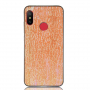 Műanyag védő tok műbőrrel Xiaomi Mi A2 Lite - arany