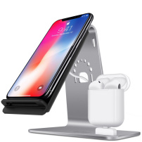 Bestand Airpods töltő állomás Qi töltővel iPhone / AirPods - szürke