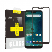 Itietie szuper tartós 9H 2.5D edzett üveg Xiaomi Mi A2 Lite - 2db - fekete