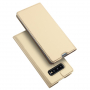 Dux Ducis Skin Pro flip cover tok Samsung Galaxy S10 Plus - arany