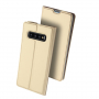 Dux Ducis Skin Pro flip cover tok Samsung Galaxy S10 Plus - arany