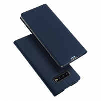 Dux Ducis Skin Pro flip cover tok Samsung Galaxy S10 Plus - sötétkék