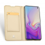 Dux Ducis Skin Pro flip cover tok Samsung Galaxy S10 - arany