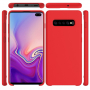 Szilikon tok Liquid Samsung Galaxy S10 Plus - piros